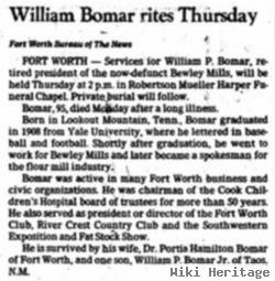 William Purinton Bomar