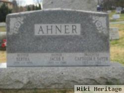 Jacob Erwin "jake" Ahner