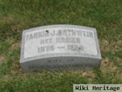 Fannie H. Homes Orthwein