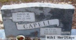 David M Capell