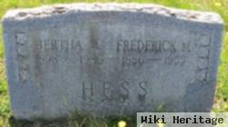 Bertha M. Hoffman Hess