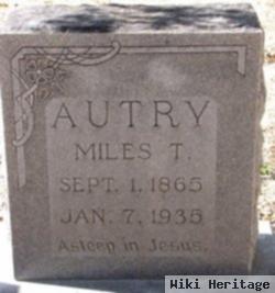 Miles Thomas Autry