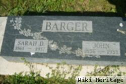 Sarah D Routson Barger