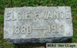 Elsie F. Vance