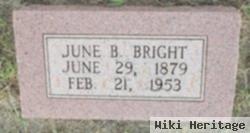 June B Bright, Sr