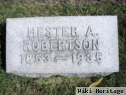 Hester A. Watson Robertson