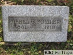 Mabel G Fowler