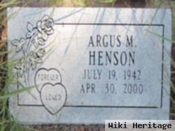 Argus M. Henson