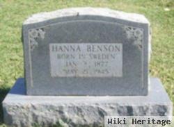 Hanna Benson