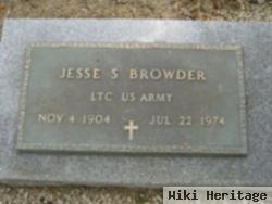 Jesse S Browder