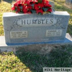 Fannie E Humbles