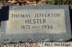 Thomas Jefferson Hester