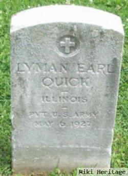 Lyman Earl Quick