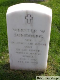 Webster W Sundberg