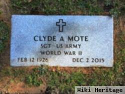 Clyde A Mote