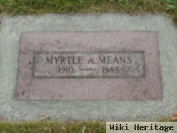 Myrtle A Means