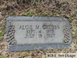 Algie M Grubbs