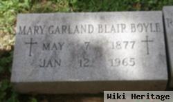 Mary Garland Blair Boyle