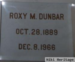 Roxy M Dunbar