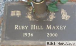 Ruth Hill Maxey