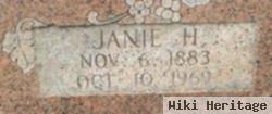 Winnie Jane "janie" Hall Turner