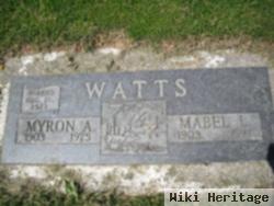 Myron Arthur Watts