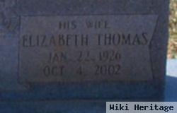 Mary Elizabeth Thomas Mathis