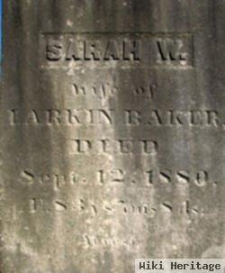 Sarah White Baker