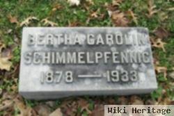 Bertha Caroline Schimmelpfennig