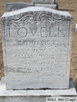 Catharine E Lovell