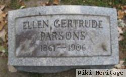 Ellen Gertrude Parsons