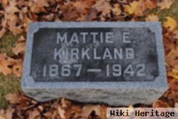 Martha E. "mattie" Beets Kirkland