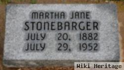 Martha Jane Doshier Stonebarger