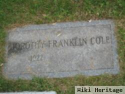 Dorothy Franklin Cole