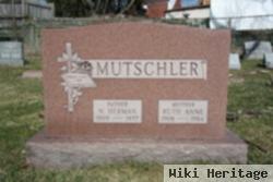 Wencel Herman Mutschler, Sr