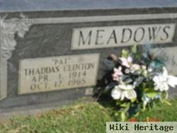 Thaddas Clinton "pat" Meadows