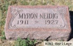 Myron Christian Neidig