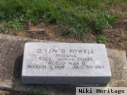 Owen D. Powell