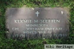 Kermit M Sletten