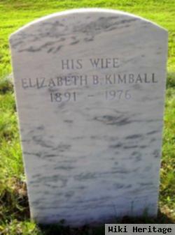 Elizabeth R Barton Kimball