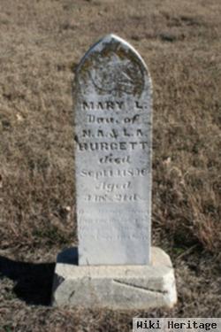 Mary L. "mamie" Burgett