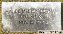 Maude Melton Bowman