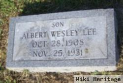 Albert Wesley Lee