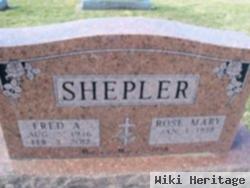 Fred A Shepler