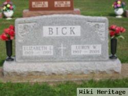 Luroy W Bick