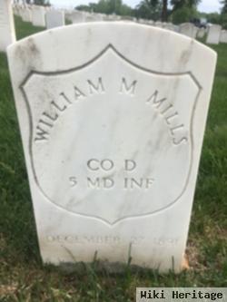 Pvt William M. Mills