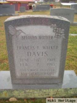 Frances E. Walker Davis