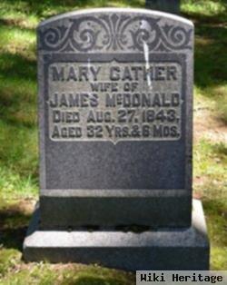 Mary Cather Mcdonald