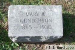Mary Wilhelmina Johnson Gunderson