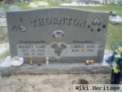 Maines "gary" Thornton